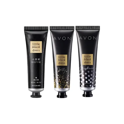AVON Искрящийся Крем для рук с ароматизирующим эффектом укрепляющий и подтягивающий трехкомпонентный набор