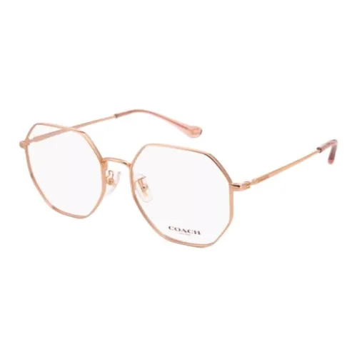 COACH Сплав Нерегулярная форма Оправы для очков Унисекс Розовое золото