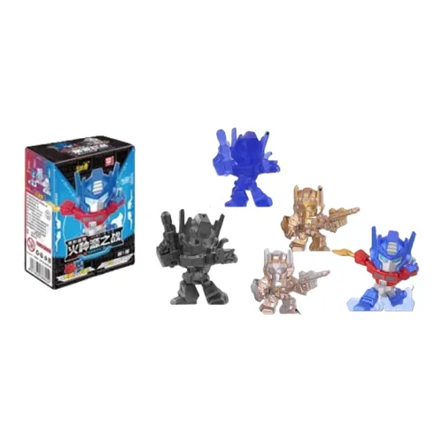 KAYOU Трансформеры Война Искры Мини Резиновая Кукла Слепые Коробки Один Mystery Коробка Целая Коробка 12 шт