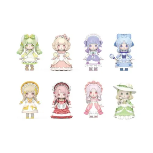 IP XIAOZHAN LIRORO Четыре сезона Язык цветов LIRORO Слепые коробки Один Mystery Коробка Целая коробка 8 шт