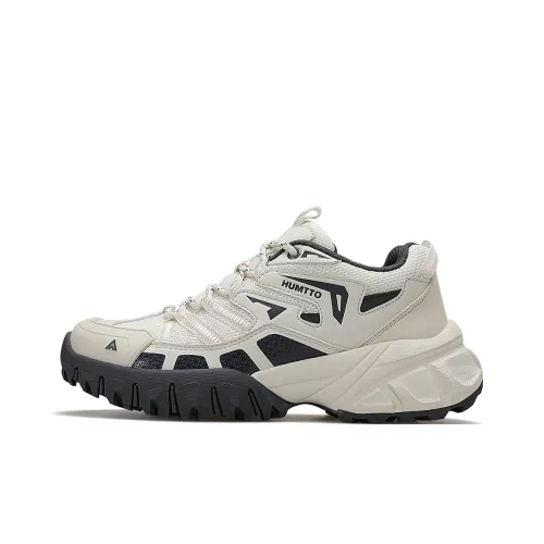 HUMTTO Амортизаторы Shock устойчивые к истиранию низкий топ походная обувь женский бежевый темно-серый