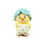 Светло-синий, утка, шляпа