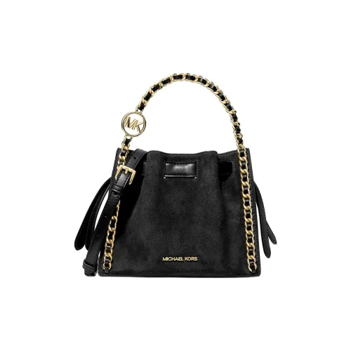 MICHAEL KORS Mina Замша Сумка Сумка через плечо Маленькая Сумка через плечо Женская Черная