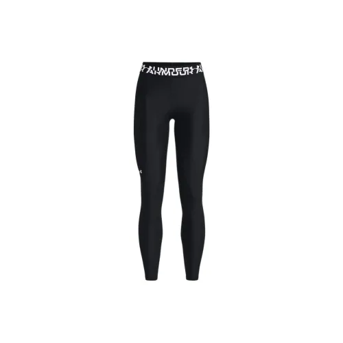 Under Armour HeatGear Черные Женские Штаны для Йоги