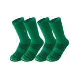 Зеленые профессиональные носки, экипаж, скакалка, универсальные спортивные носки [набор из 2 пар, упаковка]