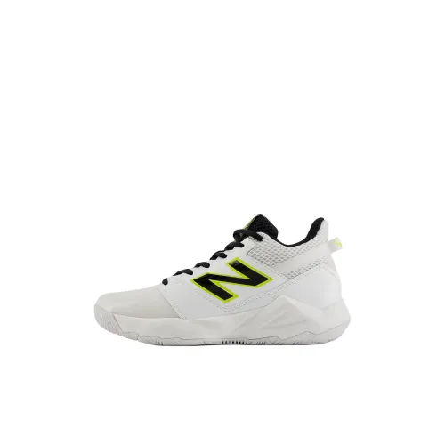 New Balance совместный бренд MID Топ Детские тренировочные кроссовки Белый Детский
