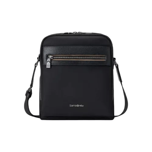SAMSONITE Ткань Сумка через плечо Мужская Черная