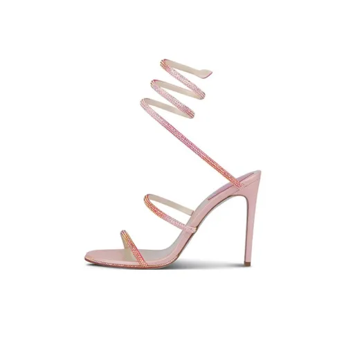 RENE CAOVILLA Cleo One Ремешок Сандалии Женские Розовые