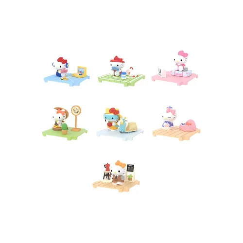 MOETCH Hello Kitty МOMENTS OF Joy Слепые коробки Single Mystery Коробка Целая коробка 8 шт