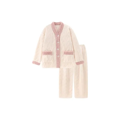 ANVINAL Пижамный комплект женский розовый