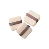 Квадрат Розовый Пудра Puffs (4-Пачка)