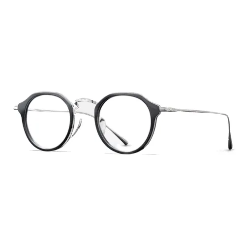 KODAK Пластина And Металл Круглый Оправы для очков Мужской Черный