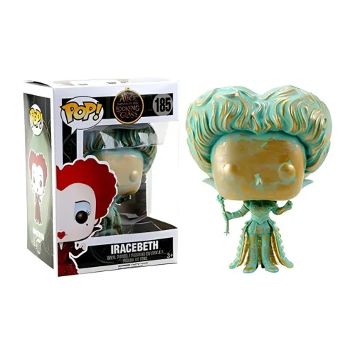 Funko POP Кино и Телевидение Алиса в Стране Чудес Медно-зеленый Ограниченная серия Красный Фигурка Королевы в стиле Chibi