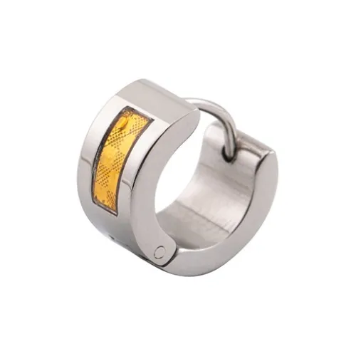 FOREVER MELODY Серьги из титанового стального сплава Унисекс