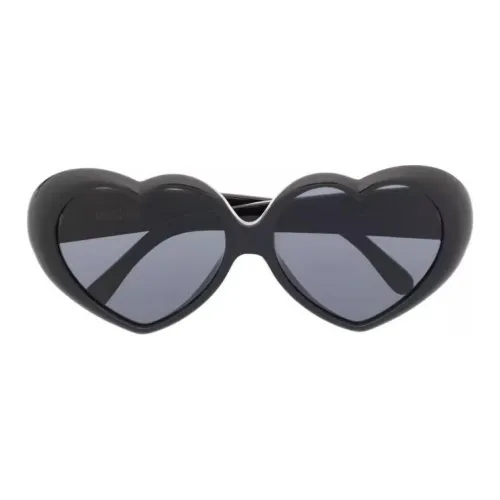 MOSCHINO Ацетат Нерегулярная форма Солнцезащитные очки Женские Черный