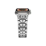 Гексагональный Серебряный с Черными Акцентами