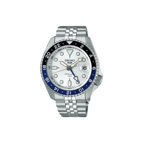 SEIKO Автоматический/Ручной Механизм Мужские Часы 42,5 мм Белый