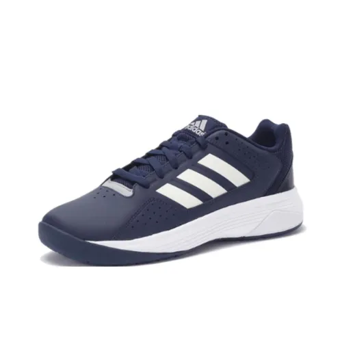 Adidas Cloudfoam Ilation противоскользящие амортизаторы низкие баскетбольные кроссовки мужские синие