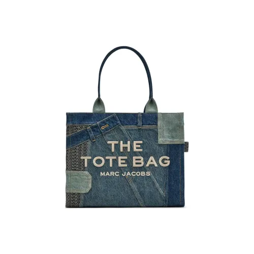 MARC JACOBS Хлопок Тоут Сумка Сумка для покупок Сумка Большая Женская Синяя