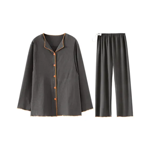 Lan Miao Пижамный комплект Женские Кофейный