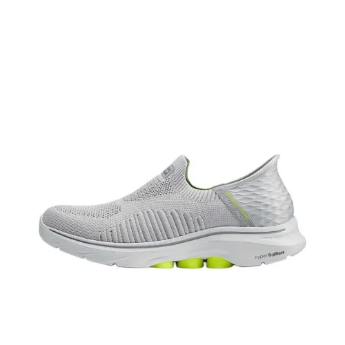 Skechers GO WALK 7 Casual Low Top Gray Men's