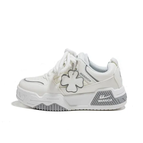 Warrior Low Топ Скейтборд Кроссовки Унисекс Белый