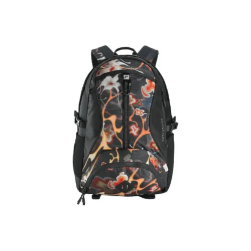 FILA Ткань Рюкзак Стандартный Унисекс Черный Красный