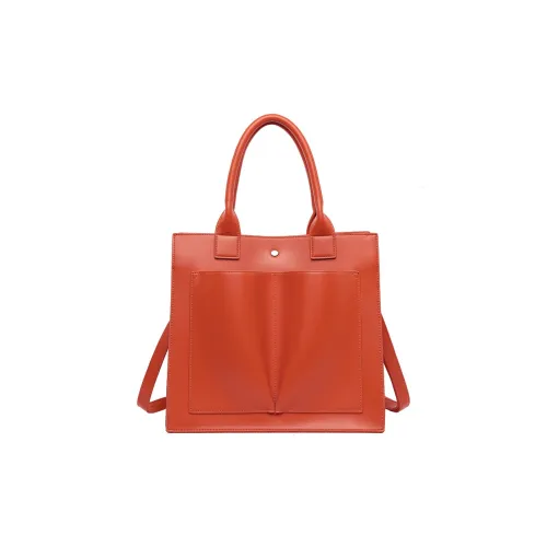 ALOENEY ПУ (полиуретан) Сумка через плечо Сумка Большая Женская Апельсин