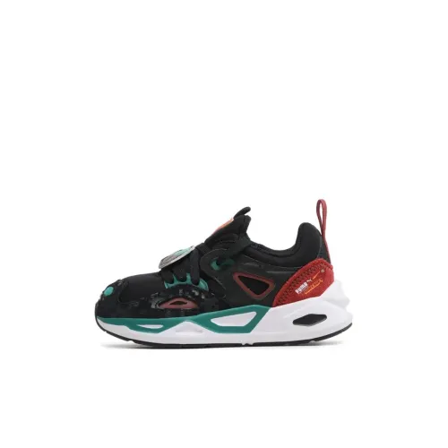 PUMA Trc Blaze Детская беговая обувь Низкий топ Черный Зеленый Kids