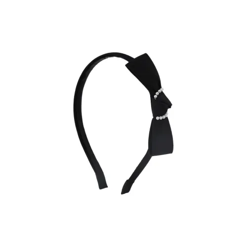 BABYBEI Бант Элегантность Элегантный Мягкий Анти-Аджинг Черный Бежевый Ободки для волос Женские