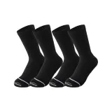 Черные профессиональные носки Crew, скакалка, универсальные спортивные носки [набор из 2 пар, упаковка]