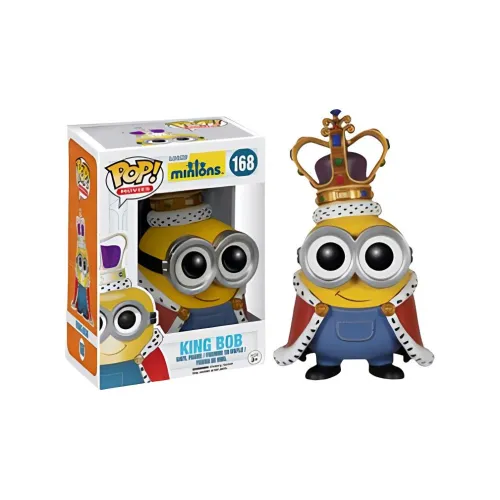 Funko POP! Collection Фильмы Minions King BOB 9,5 см Чиби-фигурки