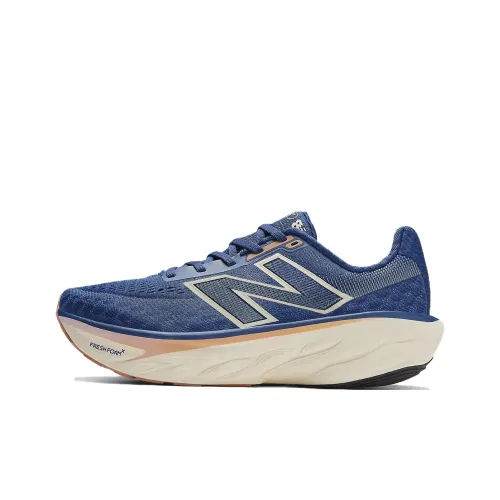 New Balance NB Свежий Foam X 1080 Беговые кроссовки Низкий топ Синий Женские