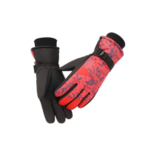 NANJIREN Утолщенные лыжные перчатки для мужчин