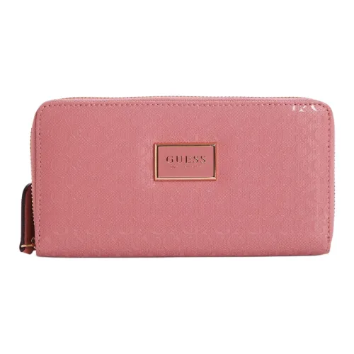 GUESS Кошелек из искусственной кожи средний женский розовый