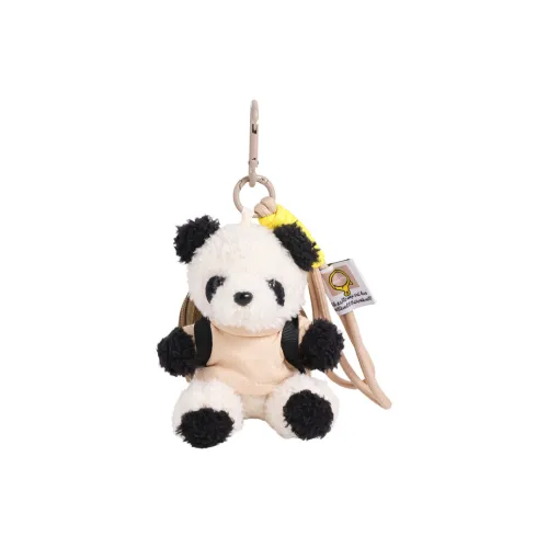 X3COMMUNE Креативный рюкзак Maillard Style Wind Панда Куклы Плюшевый брелок 12 см Высота