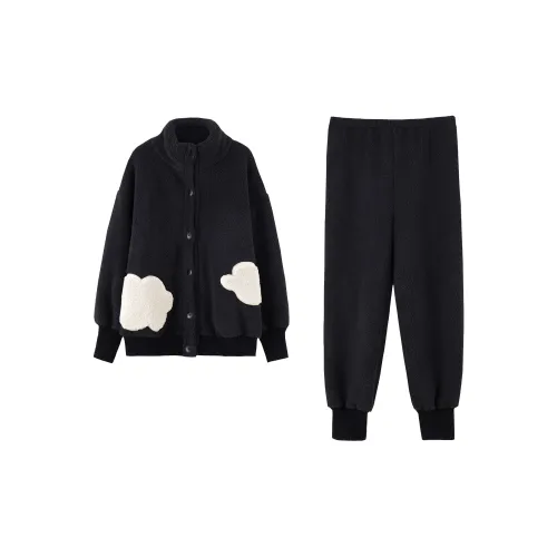 Redu Черный Женские Пижамные Комплекты