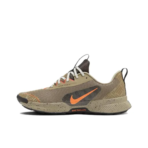 Nike Juniper Trail 3 Устойчивые к истиранию Низкие Кроссовки для бега по пересеченной местности Мужские Коричневые