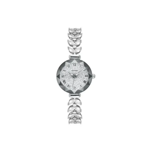 Jbaili Кварцевый механизм Часы Женские Белый циферблат