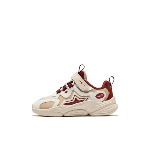 ERKE KIDS Юбка Устойчивая к истиранию Низкий Топ KIDS Lifestyle Shoes Белый Светло-коричневый Детский