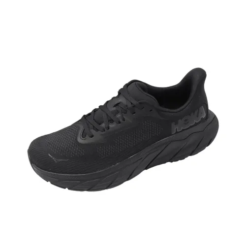 HOKA ONE ONE Arahi 7 Противоскользящий Устойчивый к истиранию Низкий Топ Повседневные Беговые кроссовки Мужские Черные