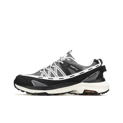 HUMTTO Амортизация Поддержка Низкий Топ Походная обувь Мужская Белый Серый Черный