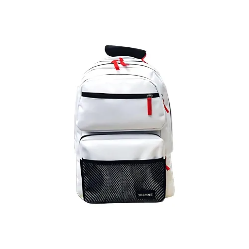 JIANGLIDA Оксфорд Рюкзак Унисекс Белый Черный Черно-белый