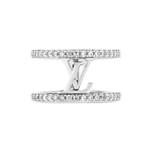 LOUIS VUITTON Металл Кольца Женское Серебро