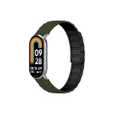 Стиль B & Тонкий Armor Silicone Magnetic - Green & Black
