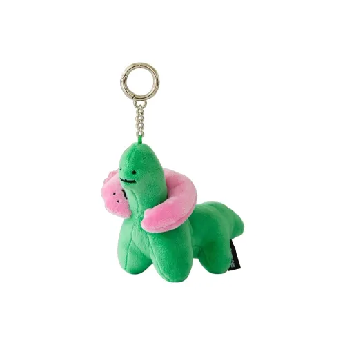 LINE FRIENDS x JOGUMAN Escape City Collection Креативный Soft and Cute Брелок Куклы Плюшевый Брелок 9,3 см 9,8 см Рекомендуемая высота