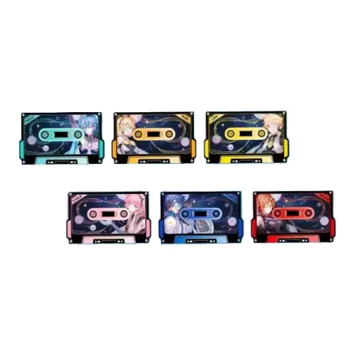 KAYOU Hatsune Miku 'Youni 2024 Concert' Акриловая коллекция подвесок Слепые коробки Один Mystery коробка Полная коробка 6 шт