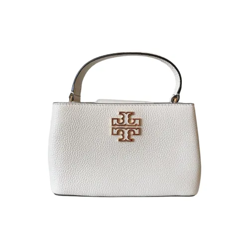 TORY BURCH Britten Кожа Тоут Сумка Сумка для покупок Сумка через плечо Сумка Обычная Женская Сливовая