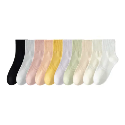 Носки Lan Miao Crew женские упаковка из 10 пар