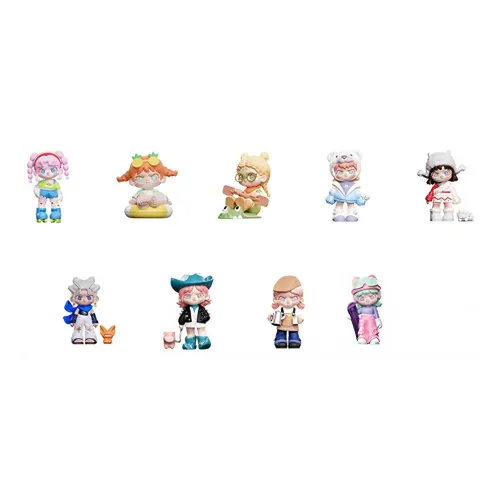 TNT SPACE Dora 4 Escape Plan Слепые коробки Один Blind Коробка Целая коробка 9 шт